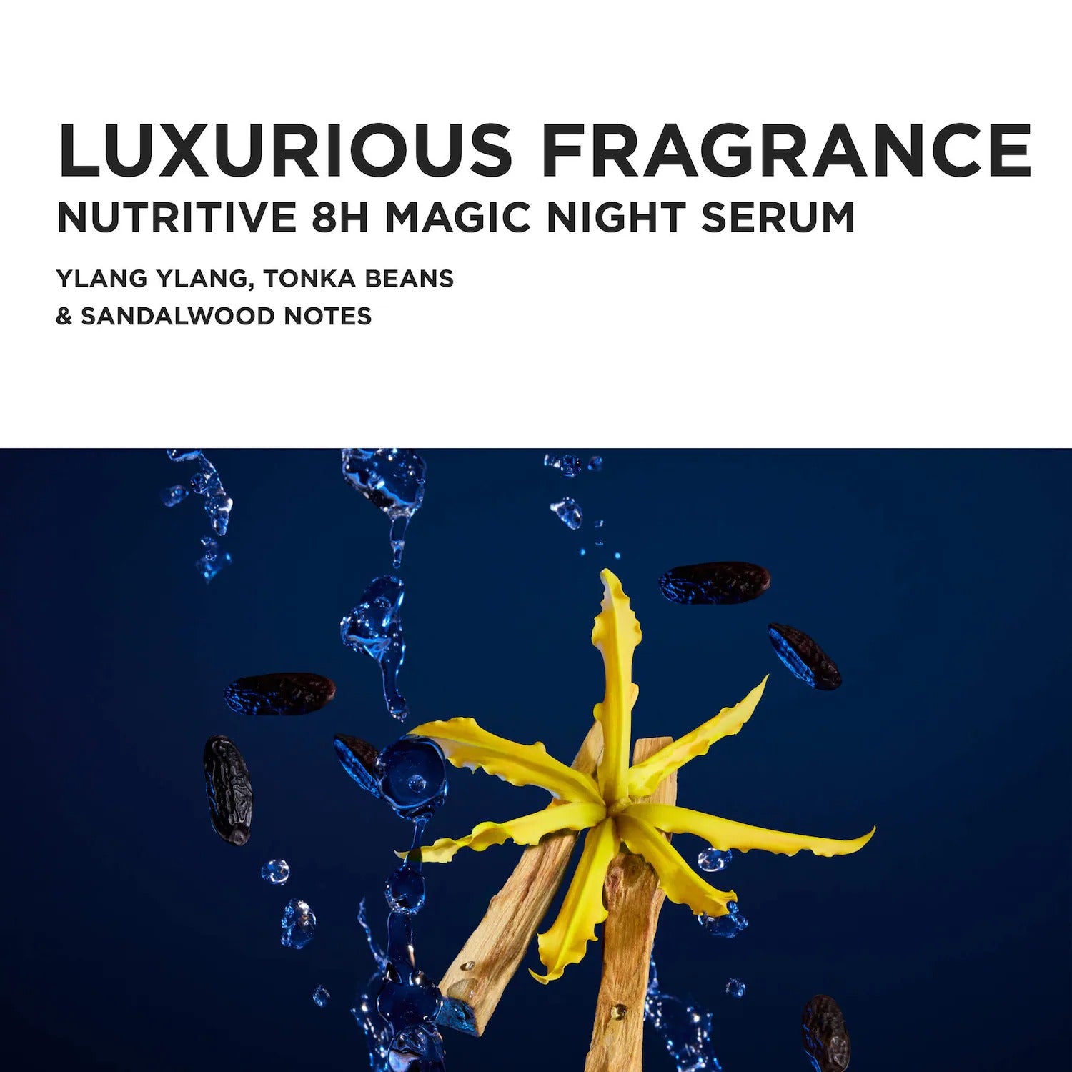 Mini Nutritive 8H Magic Night Serum Hydrating Treatment for Dry Hair