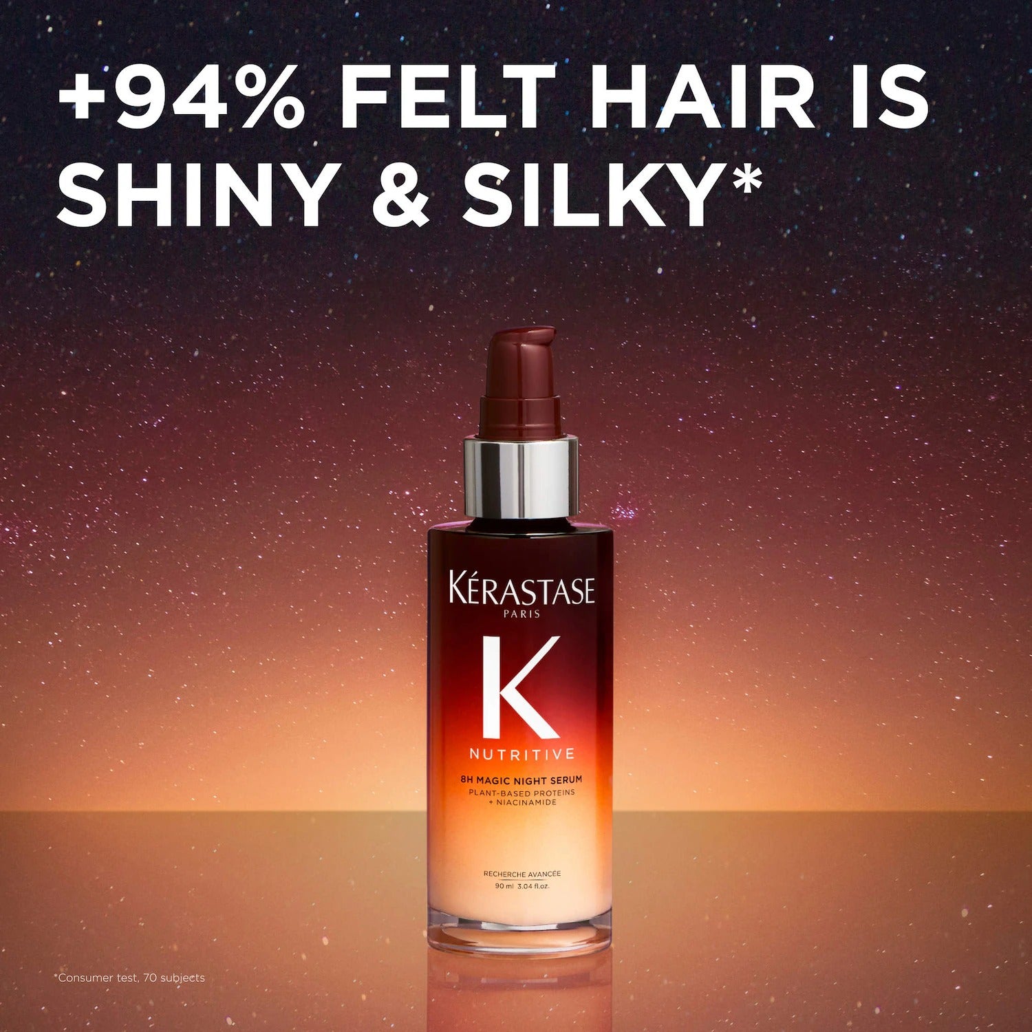 Mini Nutritive 8H Magic Night Serum Hydrating Treatment for Dry Hair