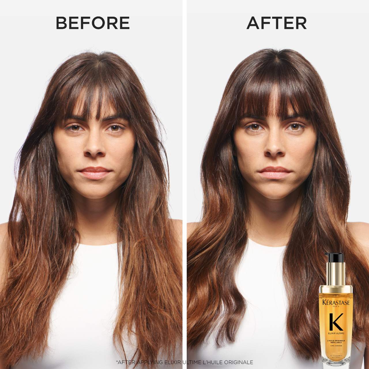 Elixir Ultime Refillable Hydrating Hair Oil for Shine